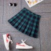 Women Pleat Skirt Preppy Style Plaid Skirts Mini Cute Uniforms Jupe Kawaii Skirt Saia Faldas